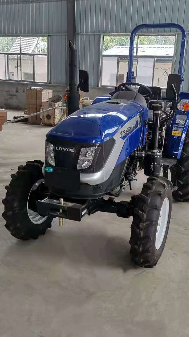 东方红504国三拖拉机 四缸耕田犁地机 全新国补四轮拖拉机-度小视