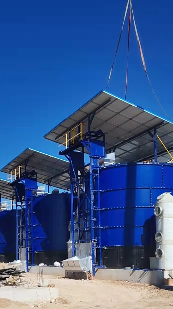 养鸡场鸡粪发酵罐 粪污发酵机快速腐熟