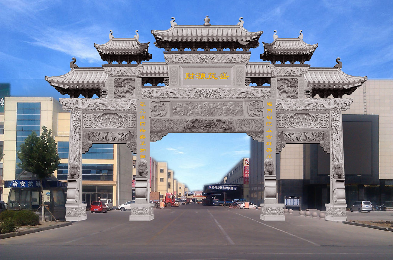 古建筑市场热度不减——大门牌坊价格持续攀升