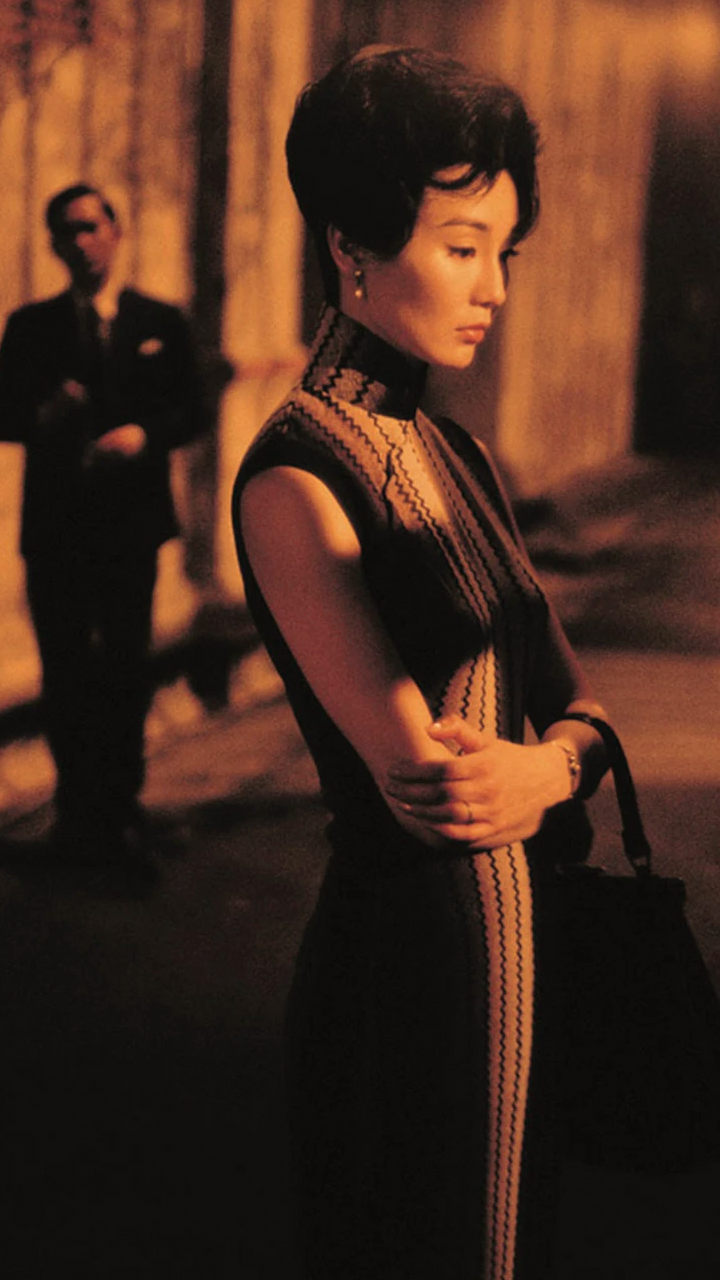 「花样年华」张曼玉中国最会穿旗袍的女人,风情万种该是如此