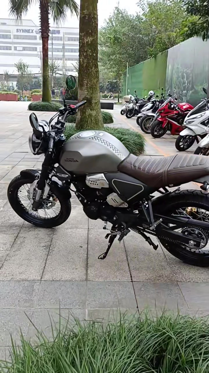 五羊本田全新鸷道190秀出你的咖啡范-度小视