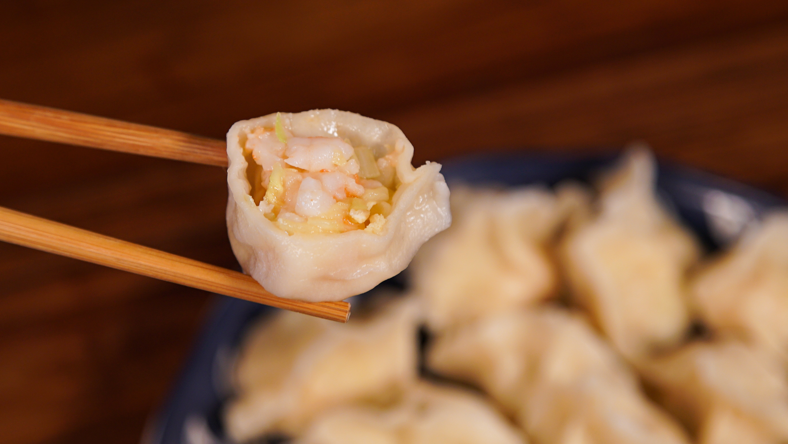 西葫芦鸡蛋虾仁水饺
