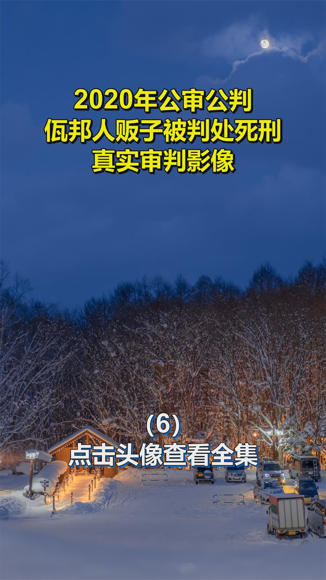 2020年公審公判佤邦人販子被判處死刑真實審判影像6