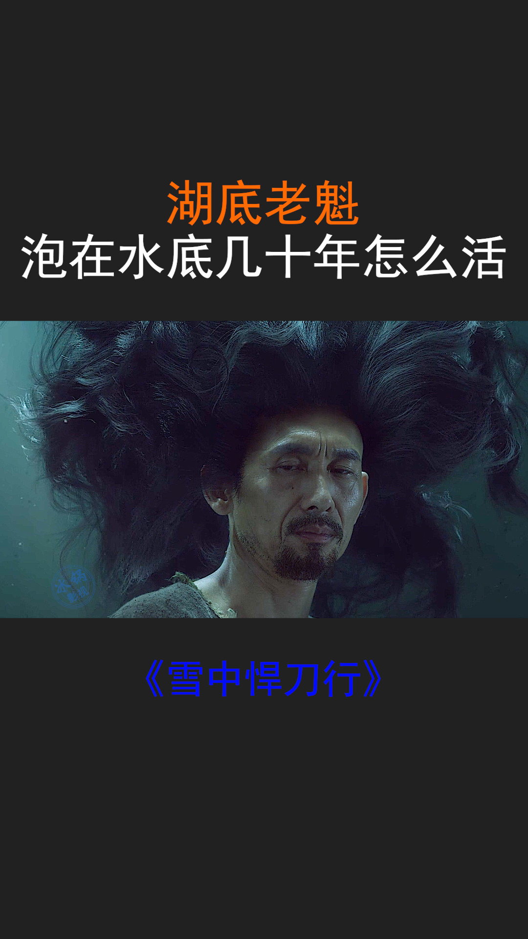 湖底老魁,泡在水底几十年他是怎么活下来的-度小视