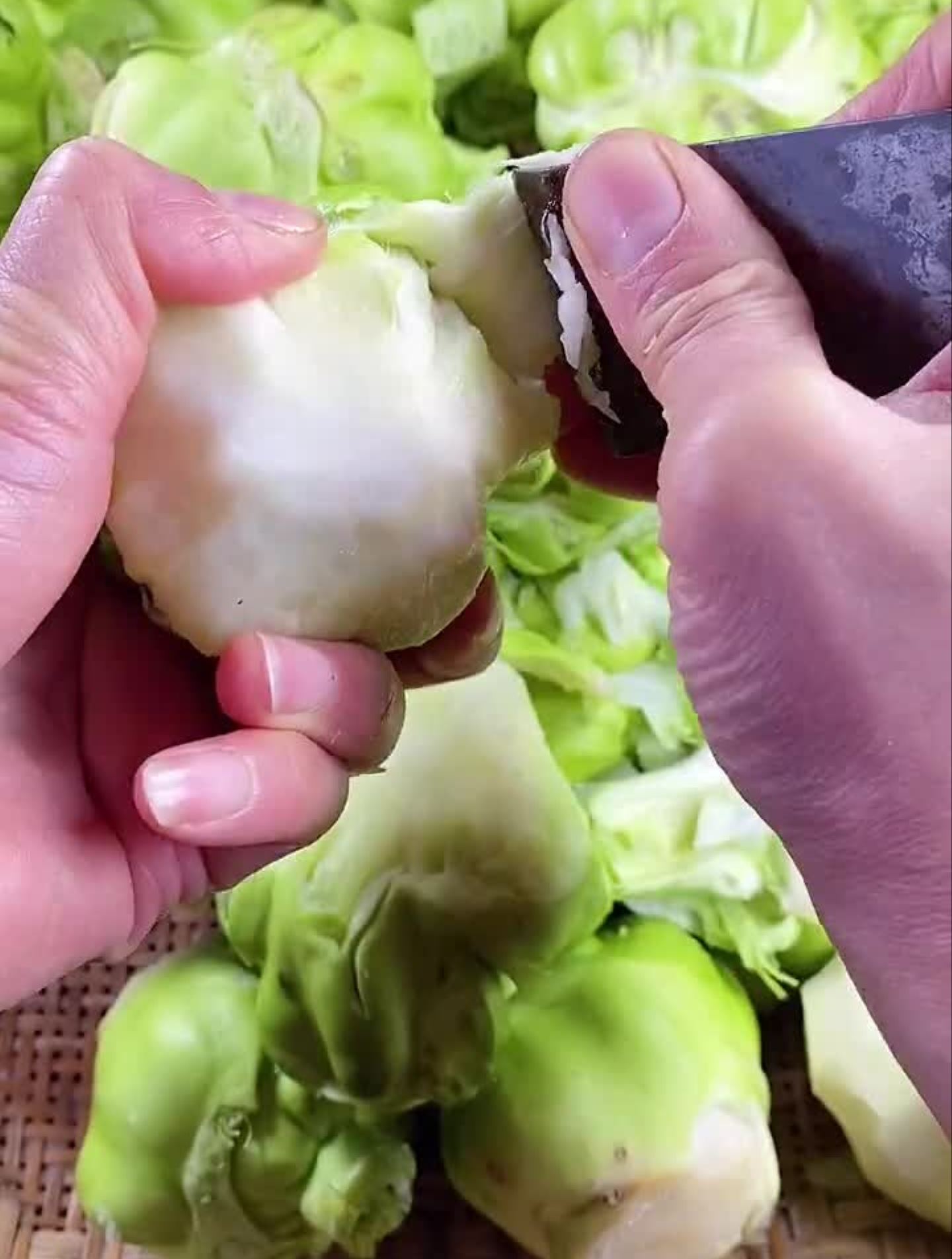 过年大鱼大肉吃腻了学会这道腌坨菜,清脆爽口好吃到爆