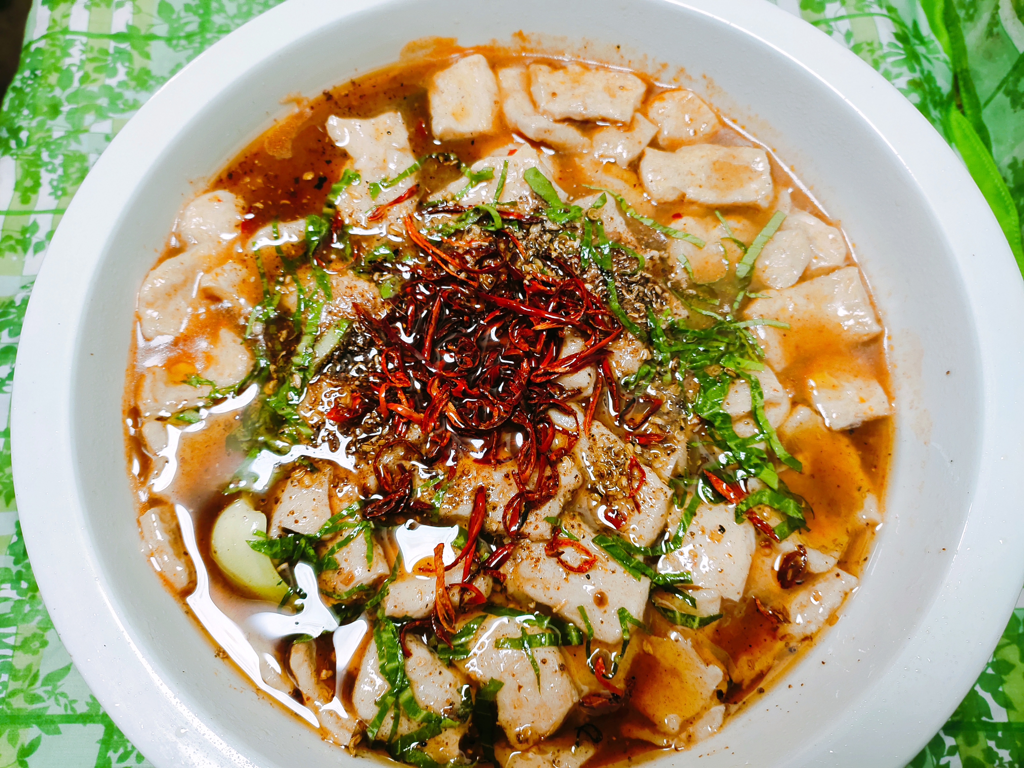 关德财老师教做素菜 水煮蛋白片