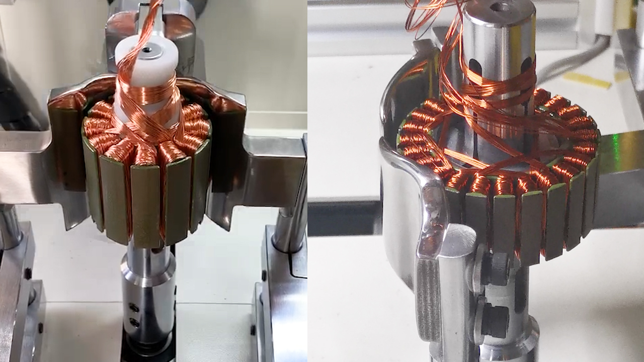 外转子自动绕线机工作原理及绕线方法