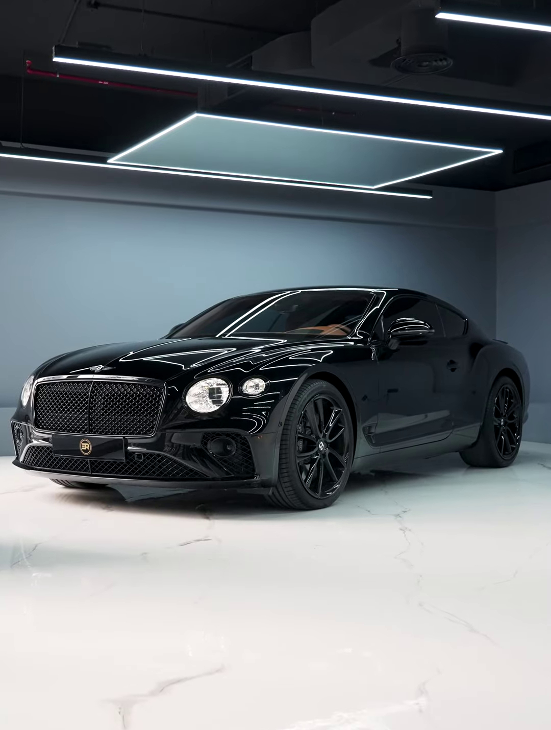 黑色宾利 蓝光4k高清 细节展示 black bentley-度小视