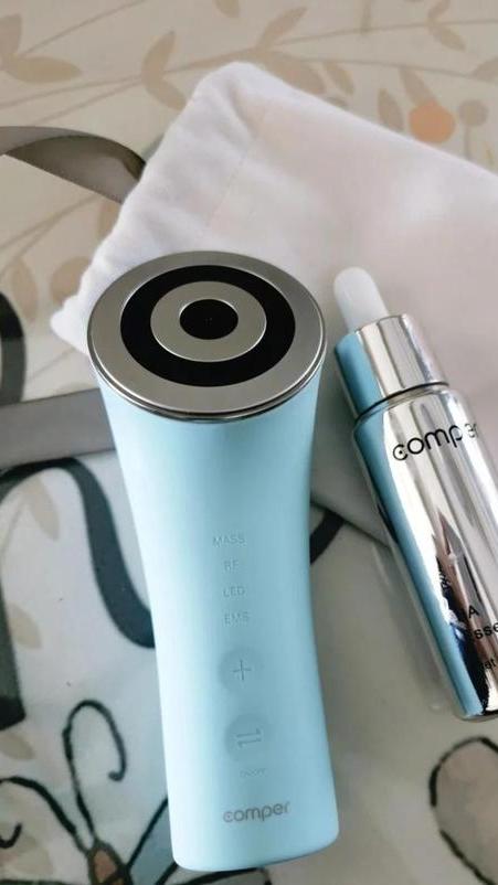 comper大眼仔美容仪射频 可连app智能家用多功能美容器!