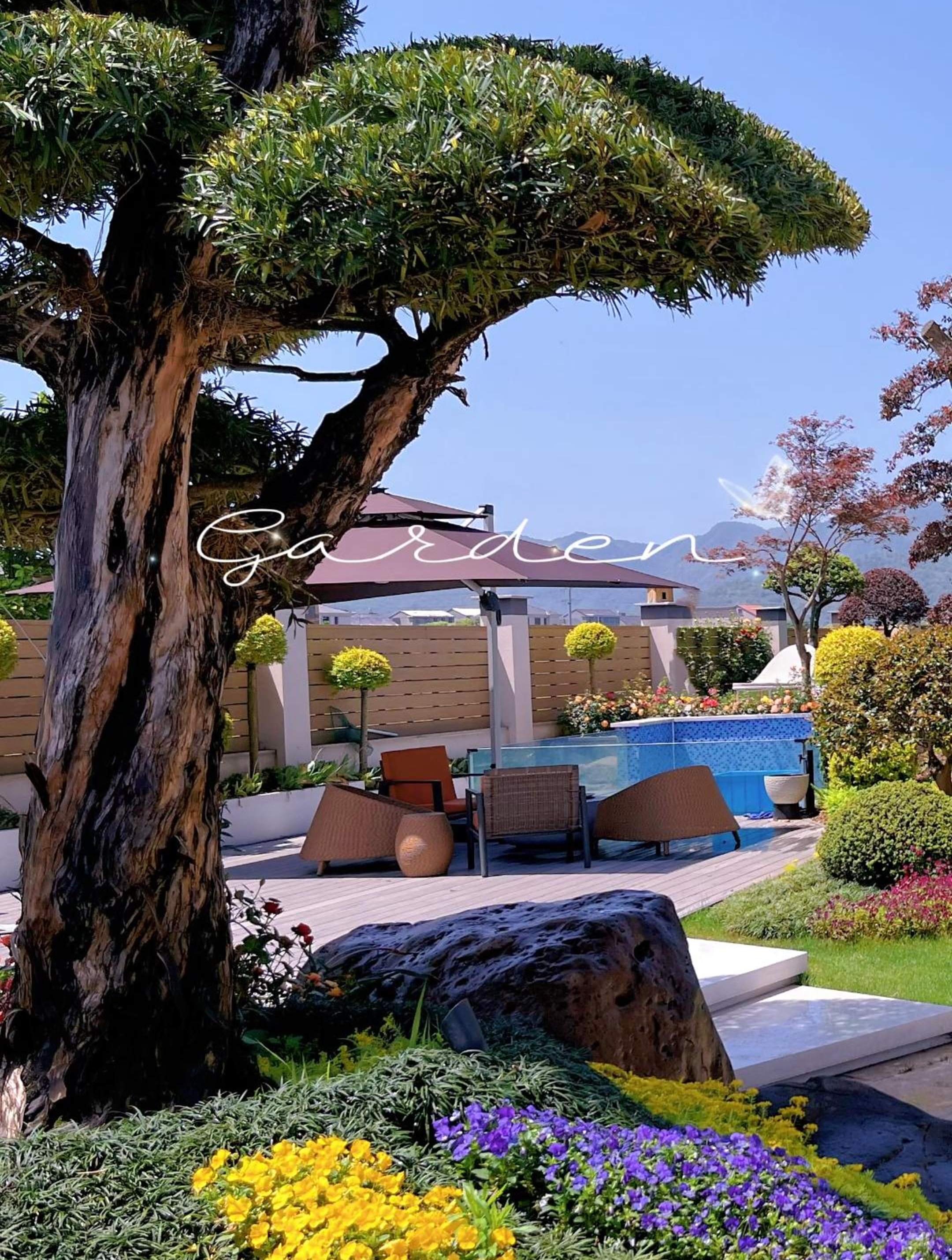 2000平花园设计|描绘艺术之歌-度小视