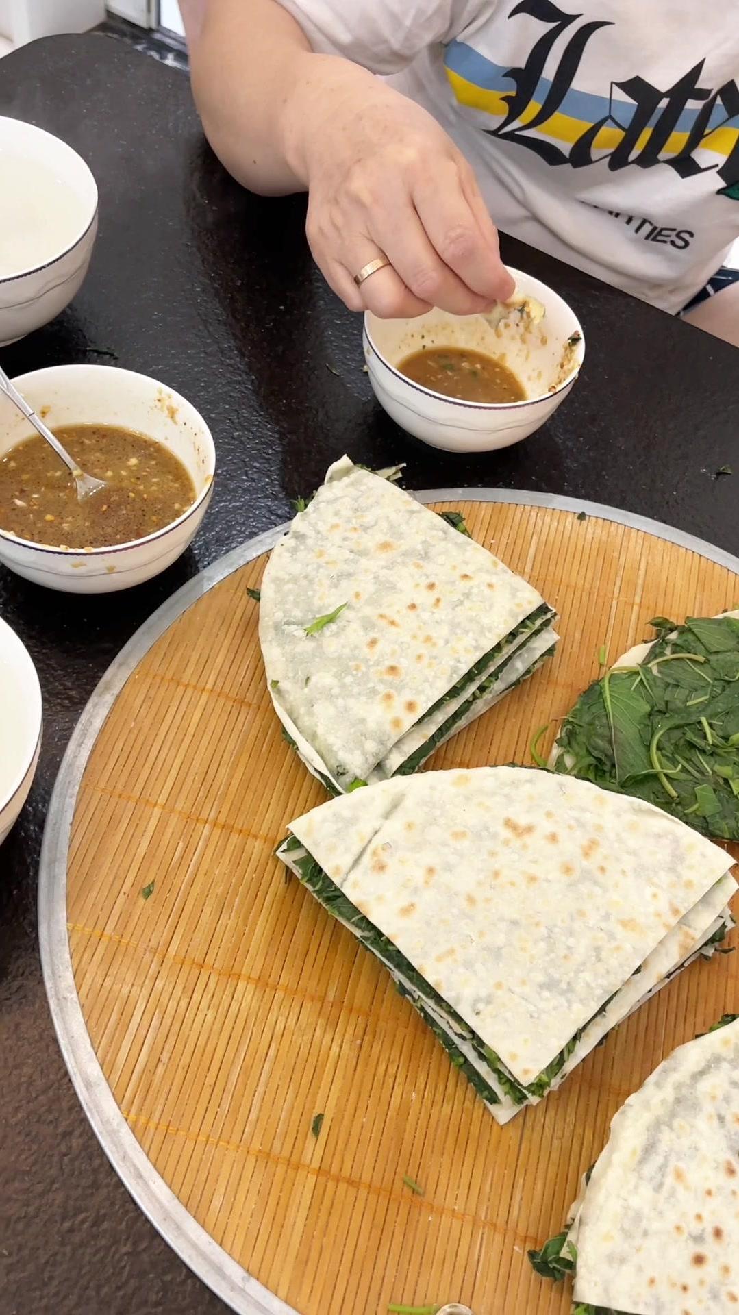 烙菜饃河南山東安徽家常菜麵食媽媽的味道