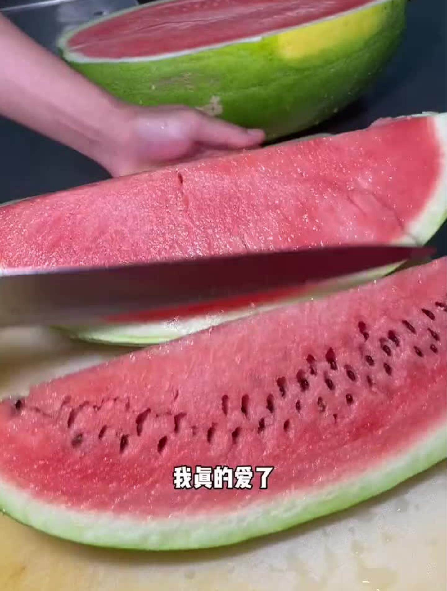 洮南黑水西瓜洮南黑水大西瓜又大又甜我真爱了!-度小视