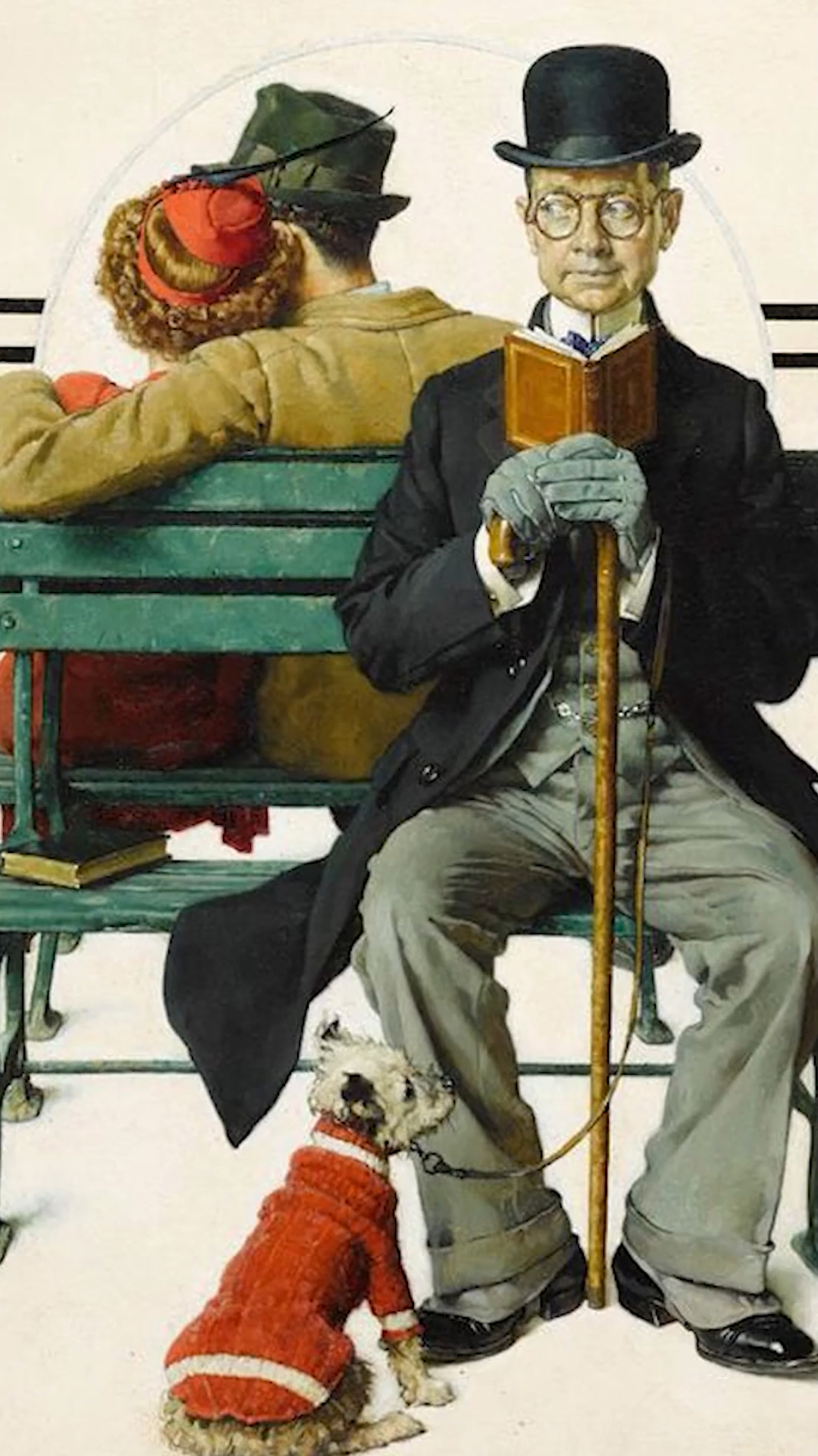 美国20世纪早期的重要插画艺术家诺曼洛克威尔