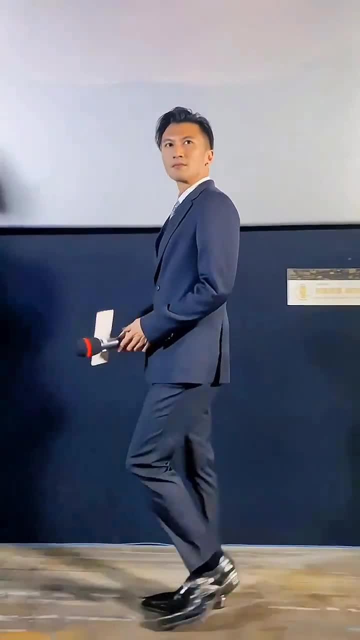 谢霆锋西装杀气场全开