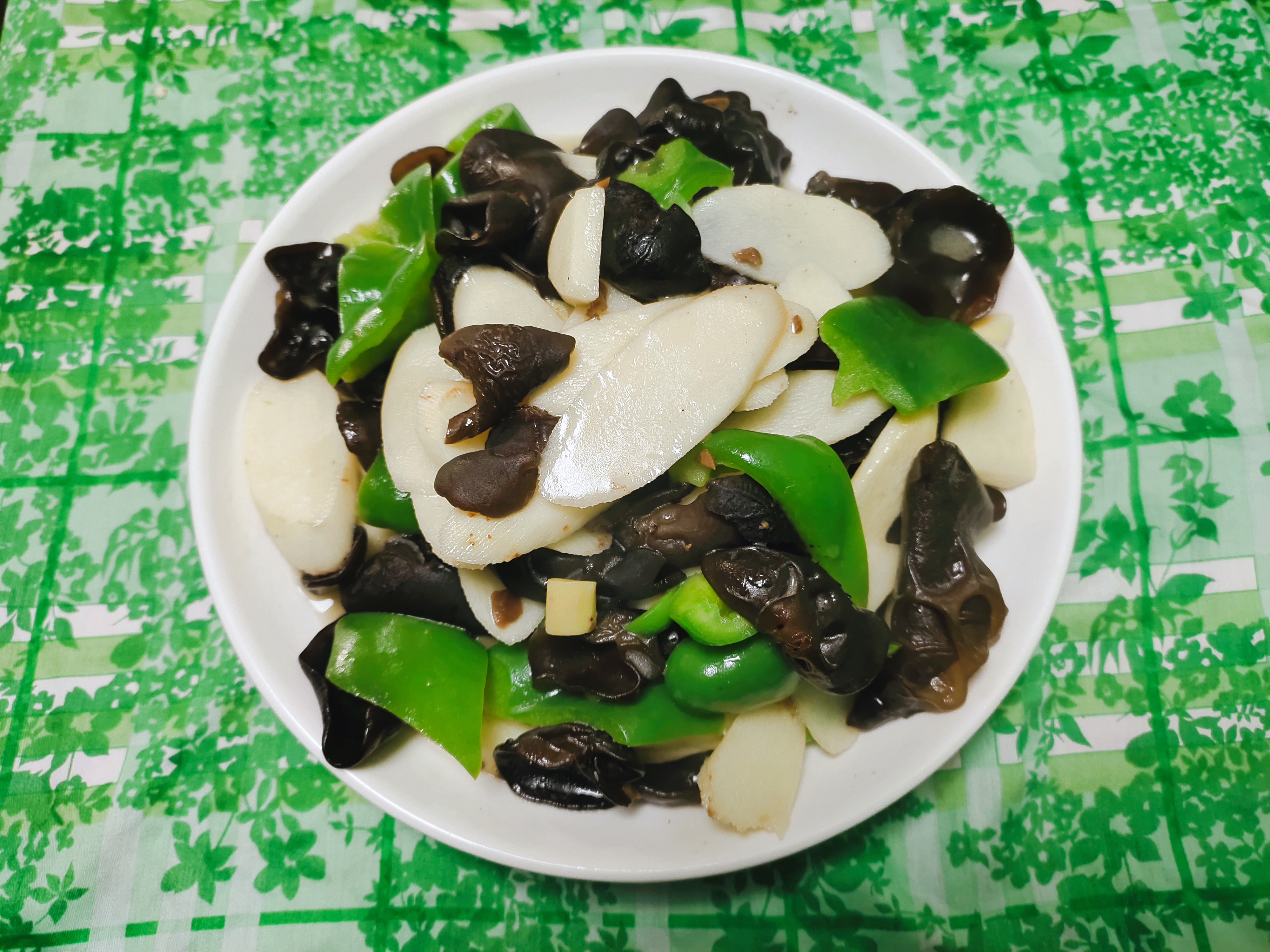 关德财老师教做素菜 山药炒两样