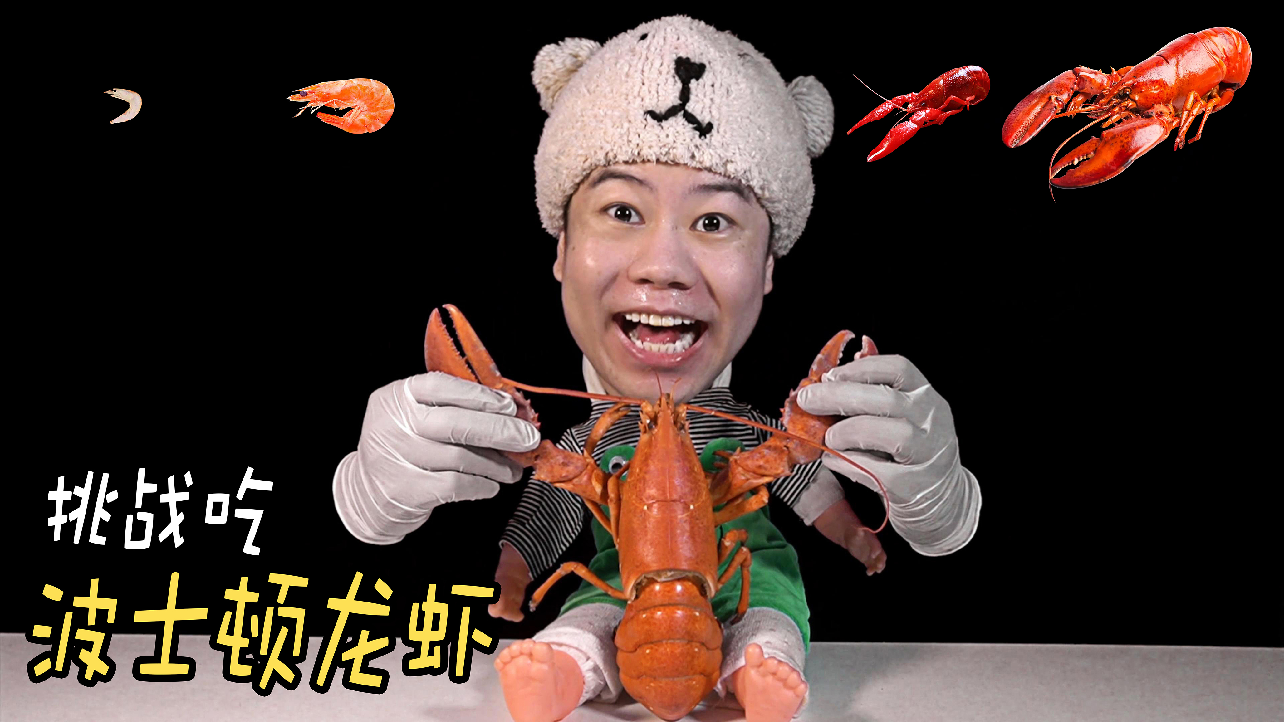 挑战吃波士顿龙虾!太好吃了