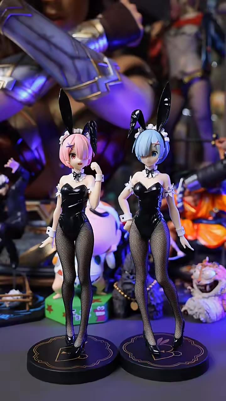 拉姆雷姆兔女郎手办分享