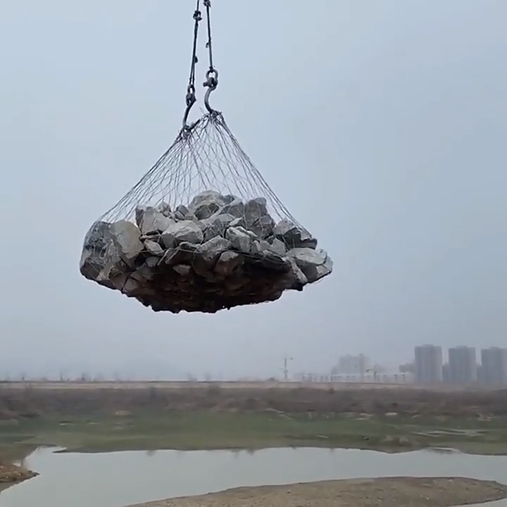 防汛应急合金钢丝网兜的适用范围