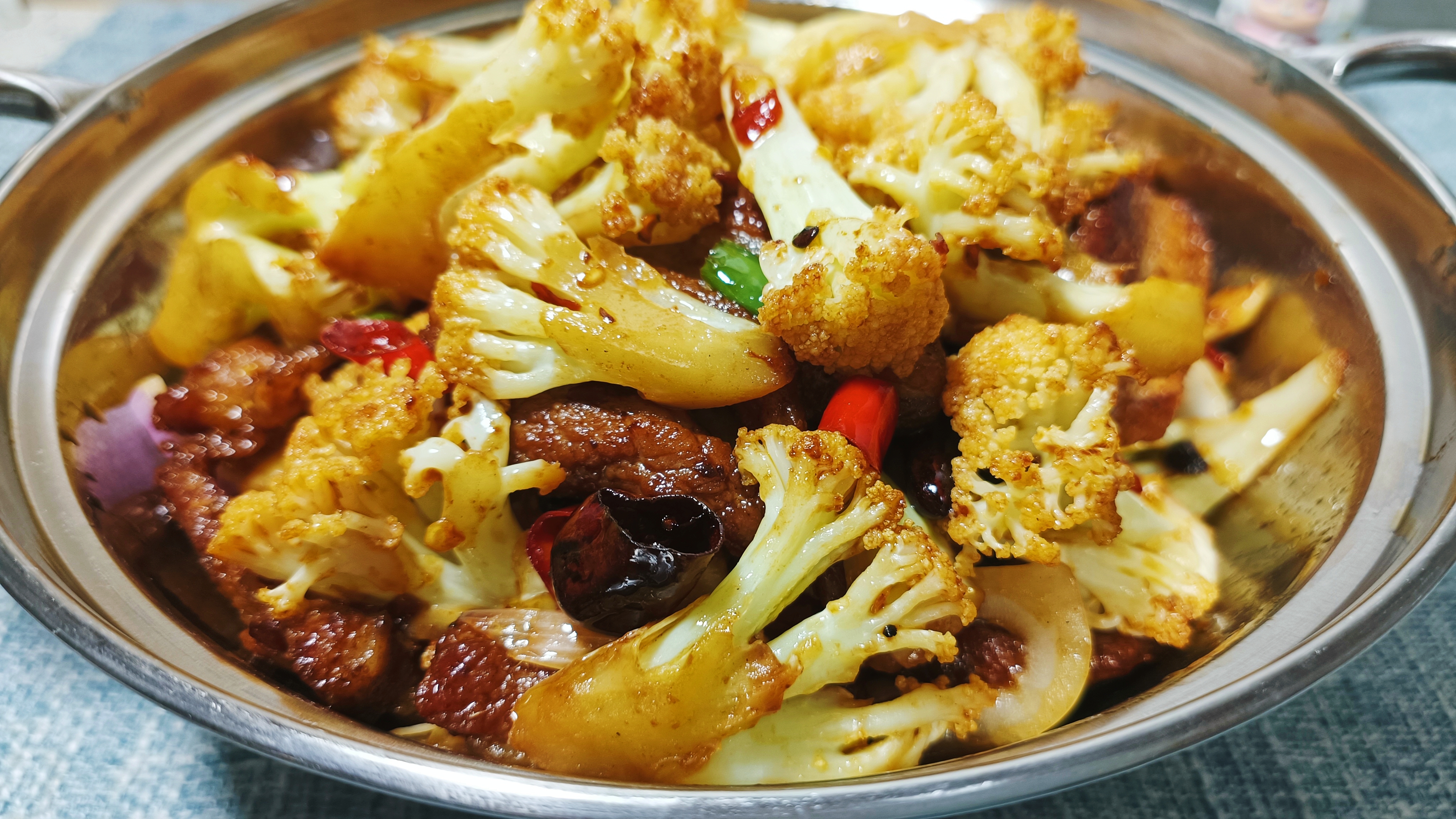 饭店的干锅花菜为什么那么好吃?原来这么简单,详细教你方法技巧