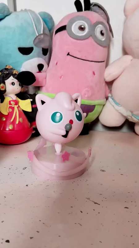 肯德基kfc宝可梦新玩具胖丁音乐盒-度小视