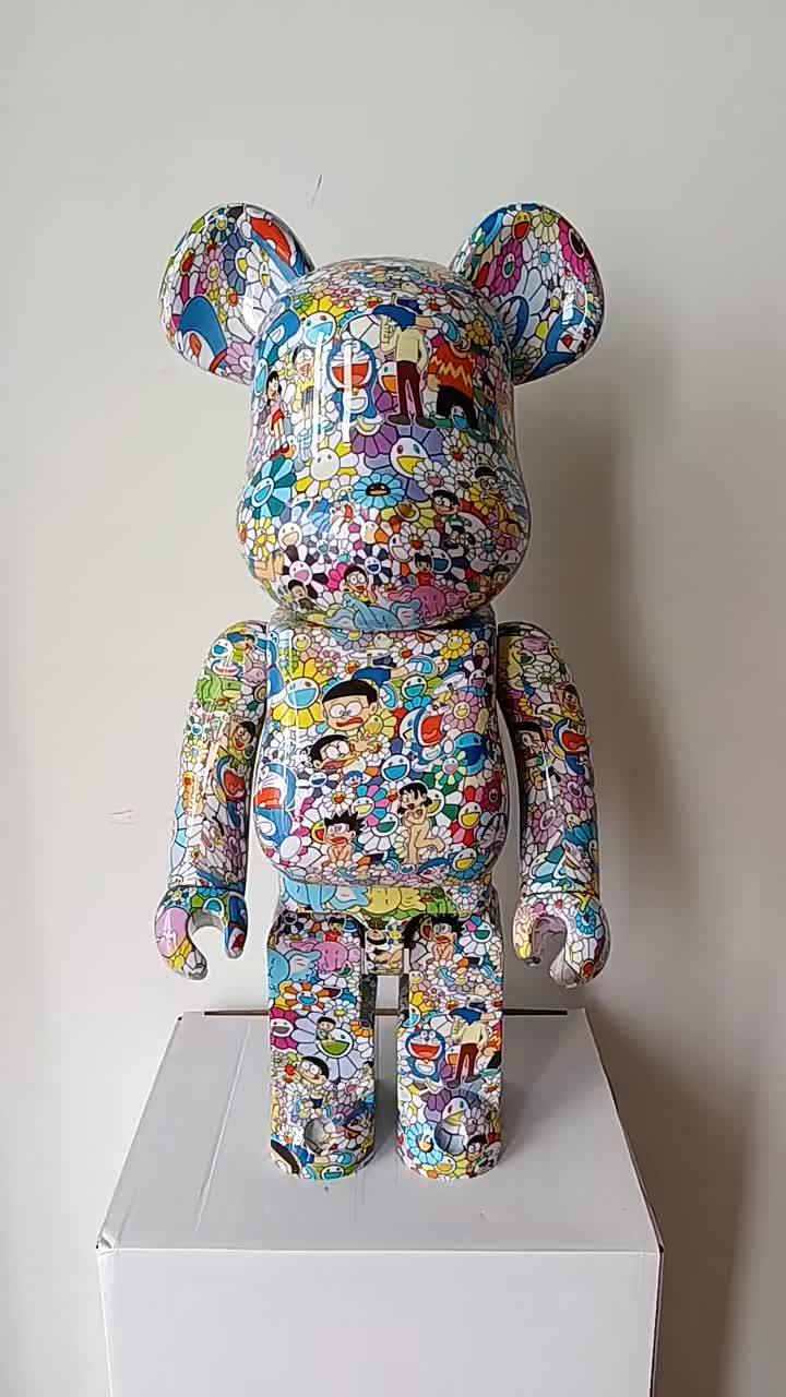 bearbrick1000村上隆太阳花暴力熊