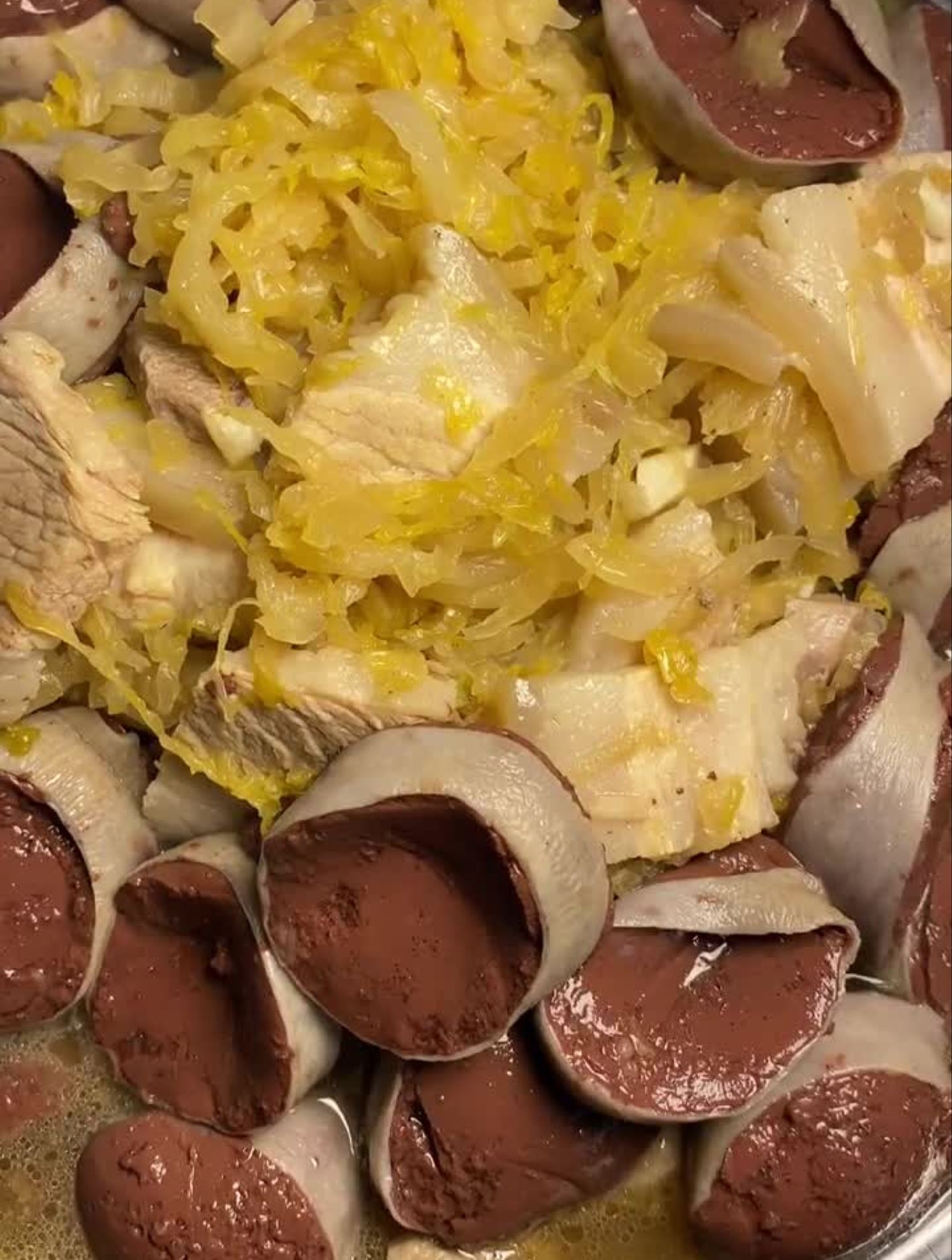 张哥的美食欣赏酸菜血肠五花肉-度小视