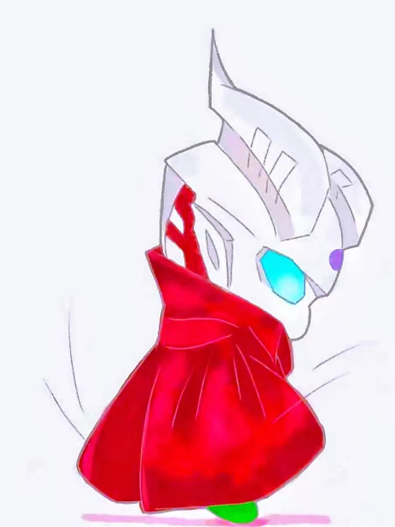 赛罗小时候太可爱了我给打100分