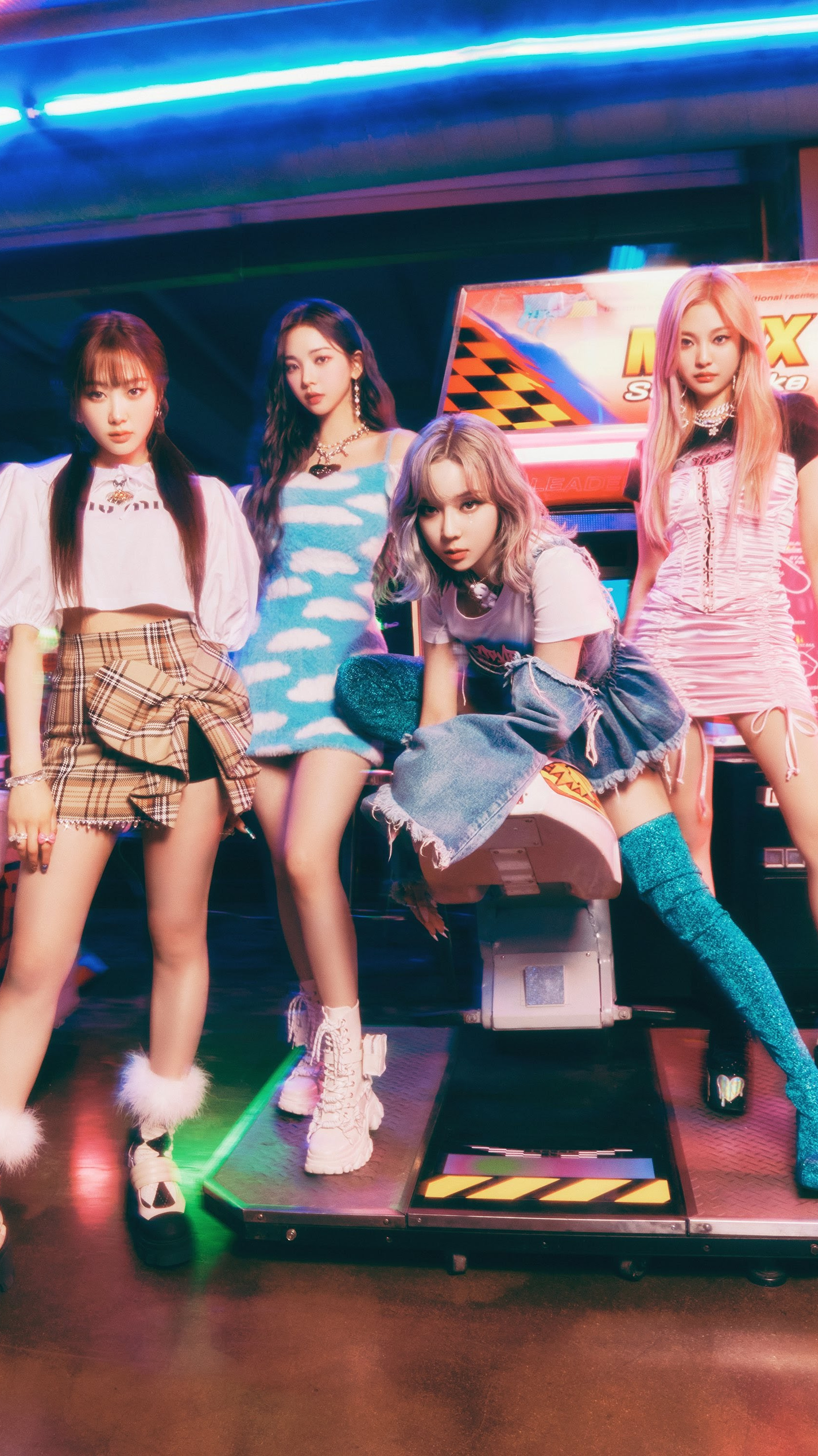 aespa韩国女团饭拍秀illusion舞蹈接力直拍-度小视