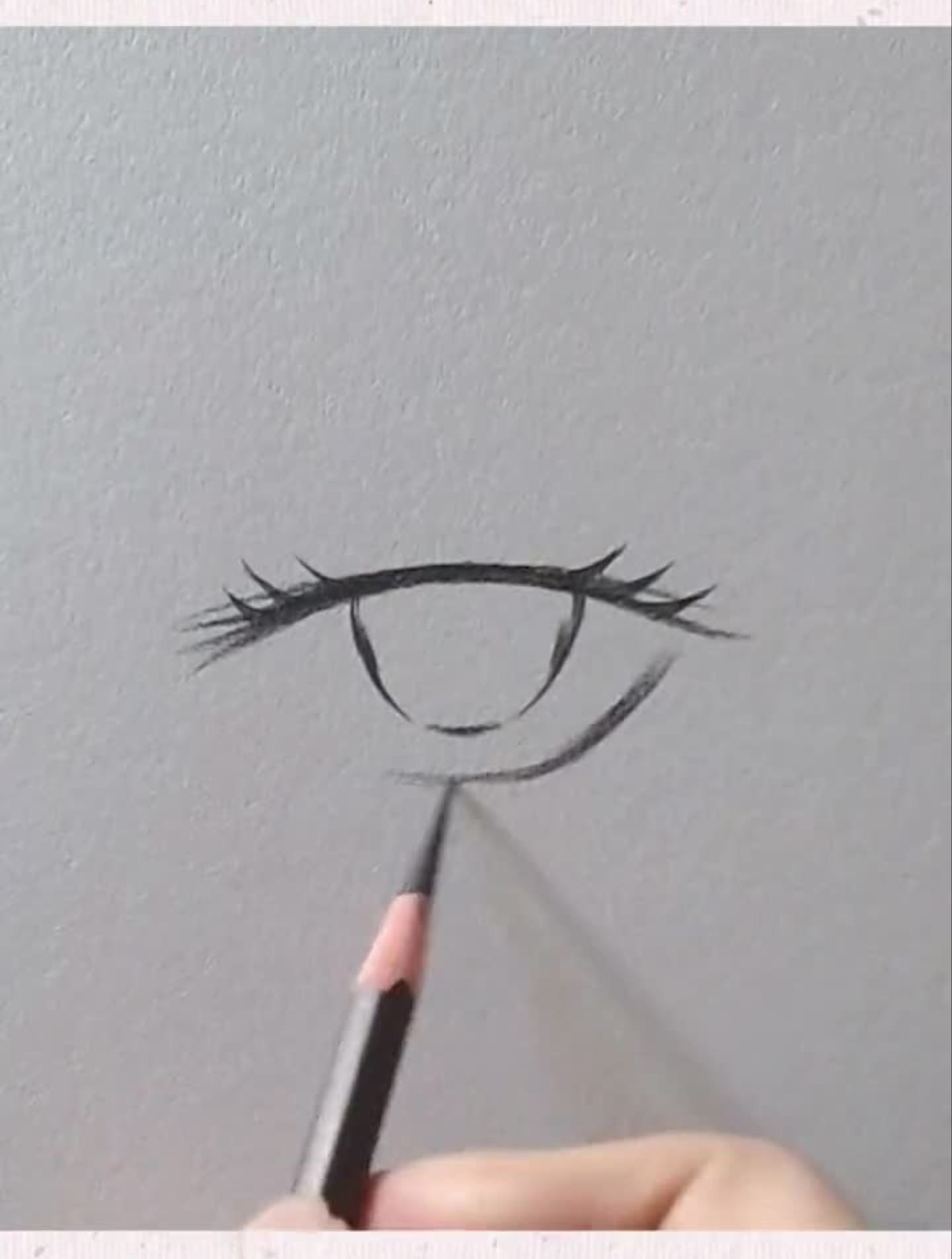 双子座眼睛画法素描画画画眼睛-度小视