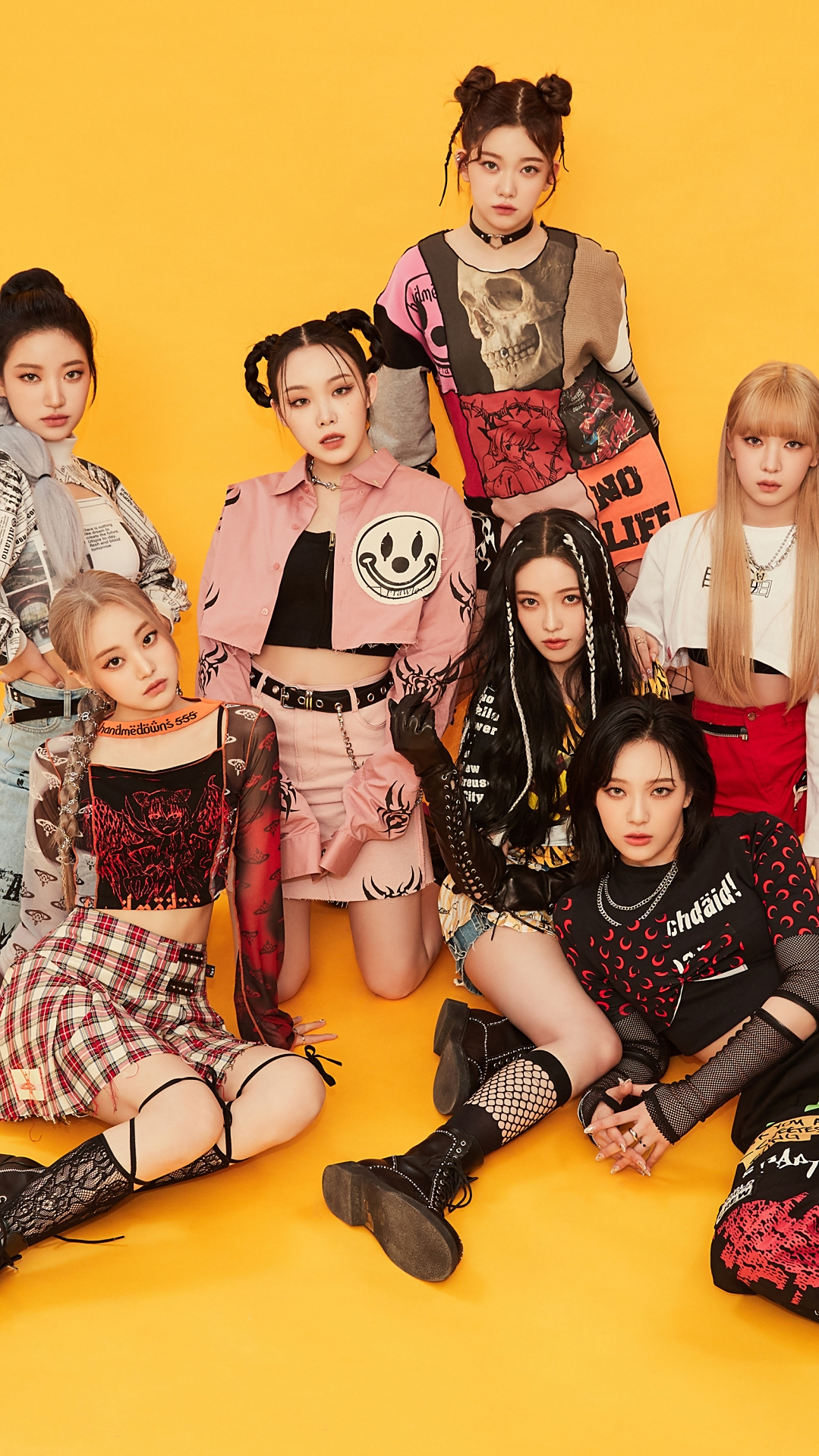 billlie韩国女团f(x)-la cha ta舞蹈接力