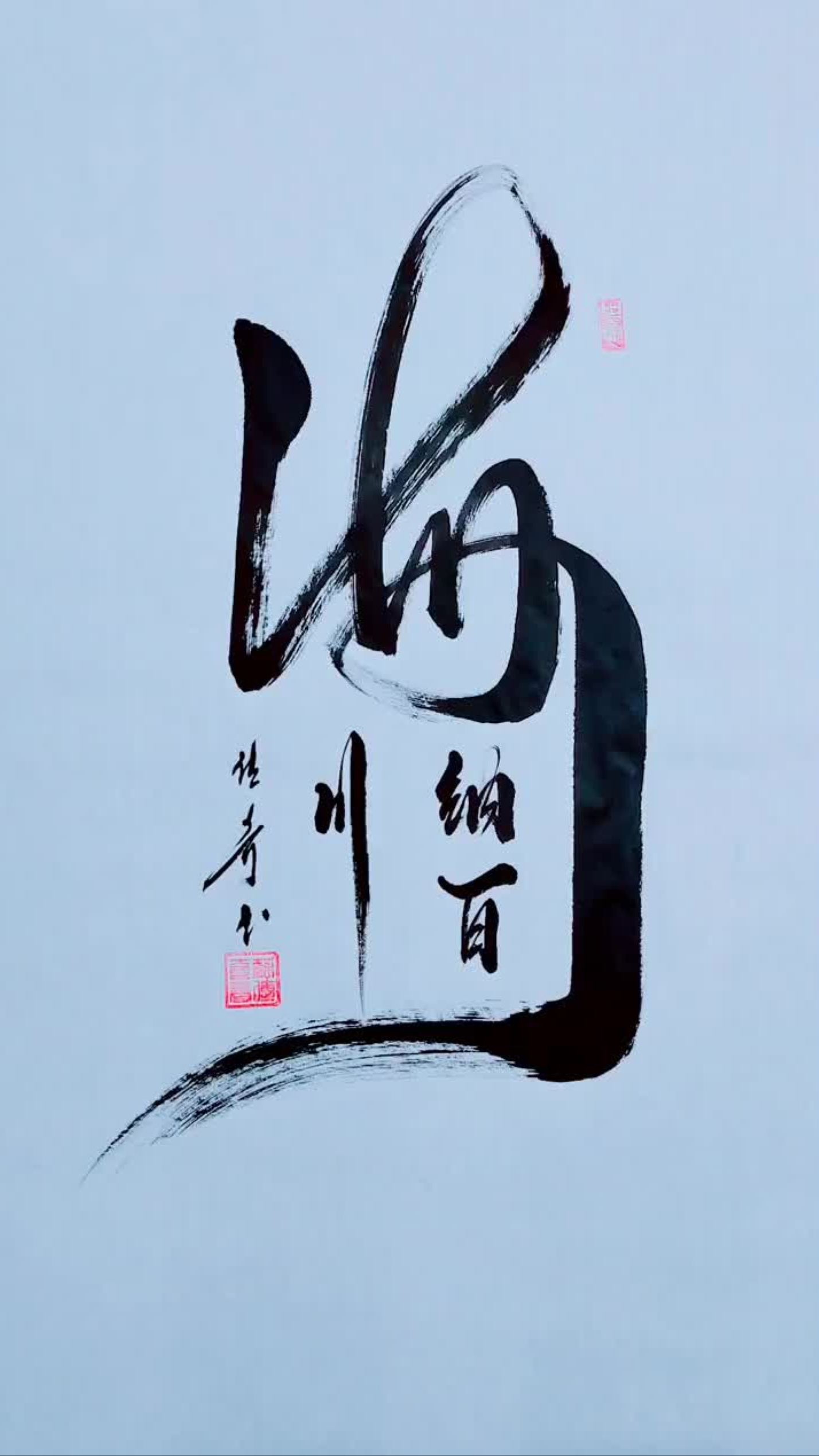 海乃百川包容一切