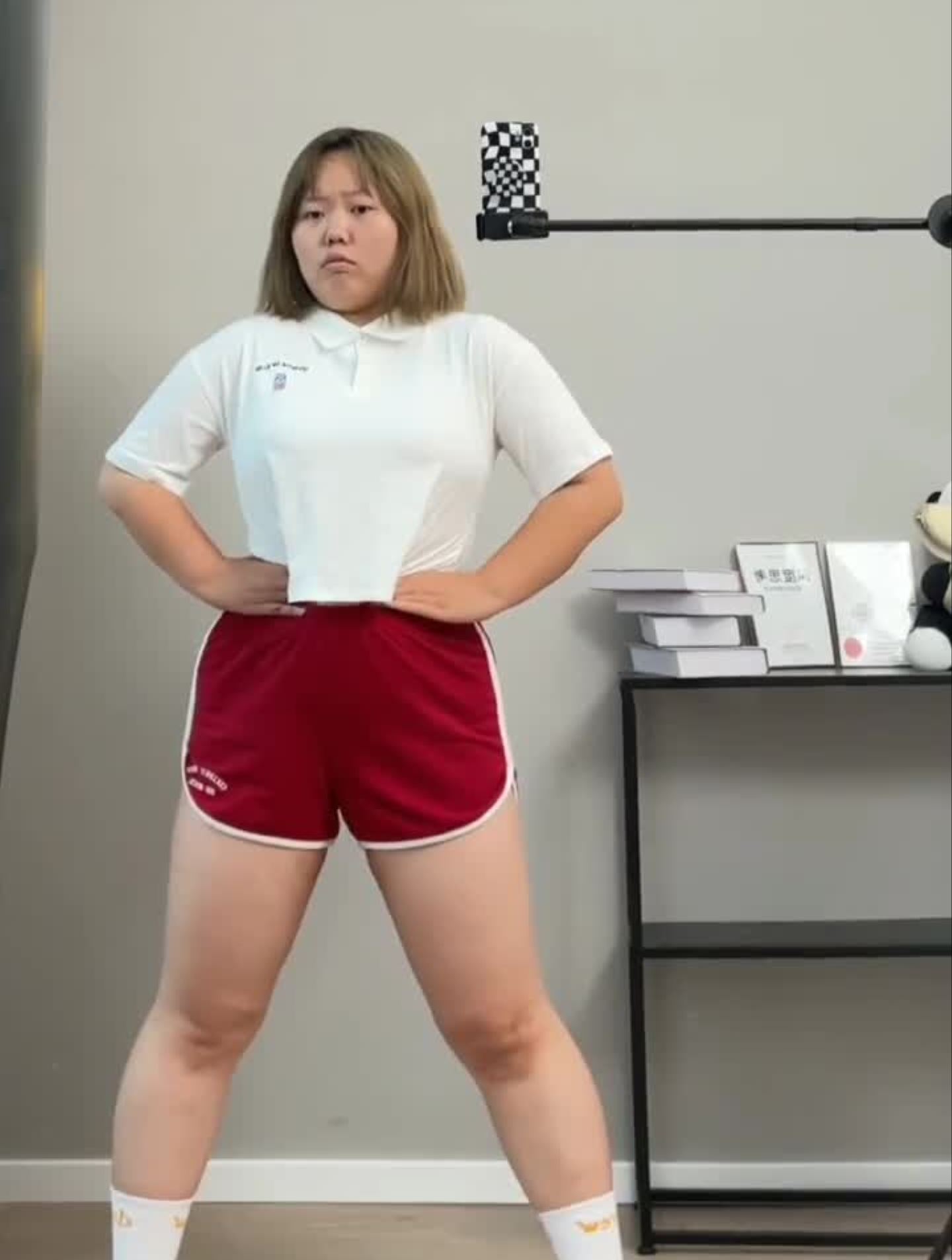 普通女生平价显瘦微胖160斤普通且自信