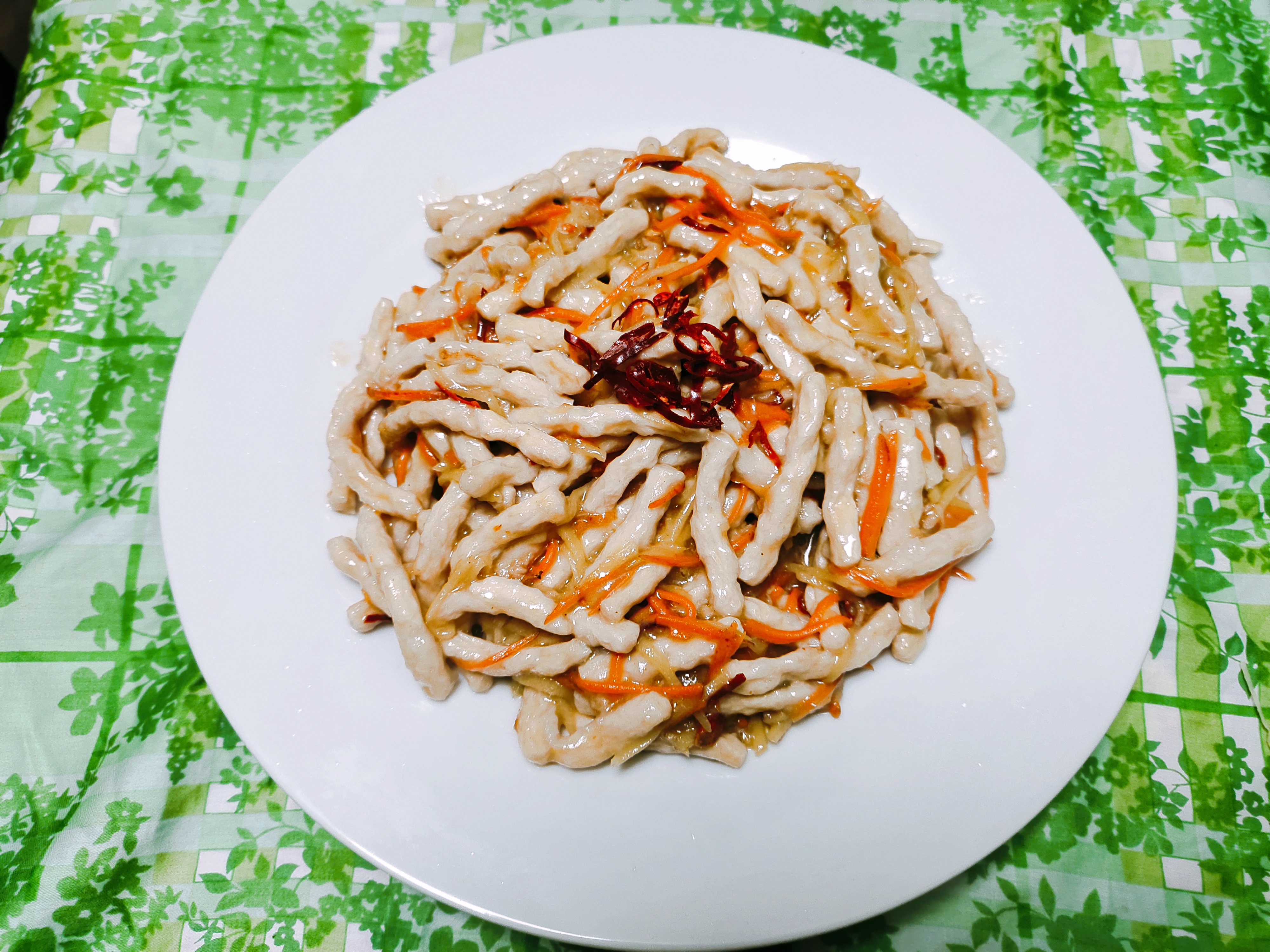 关德财老师教做素菜 香辣滑炒三丝