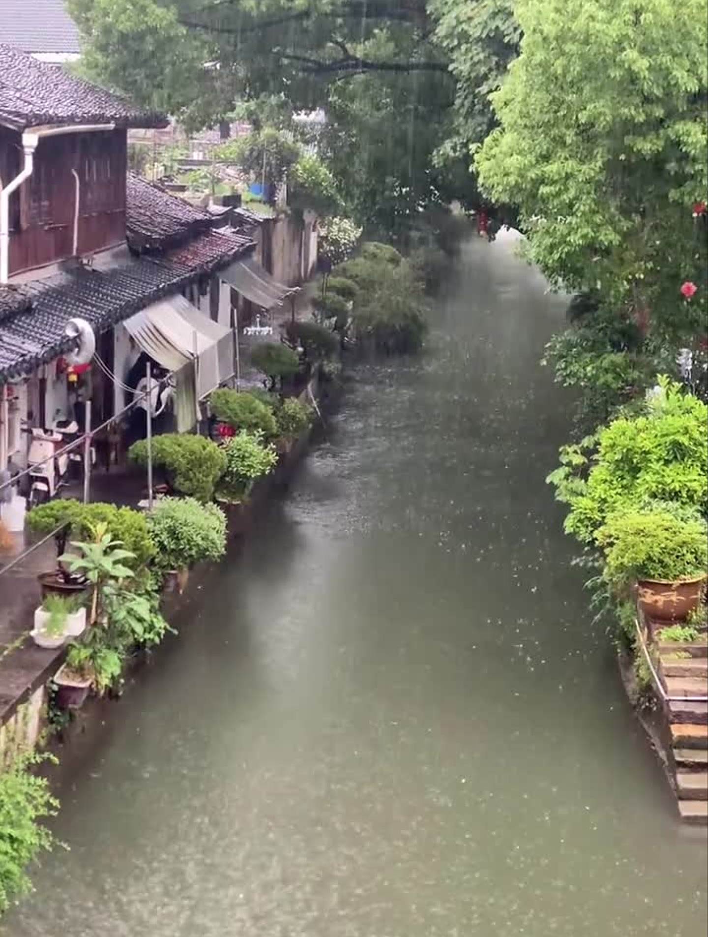 江南烟雨绍兴绍兴名城绍兴越来越好下雨天小桥流水人家听雨