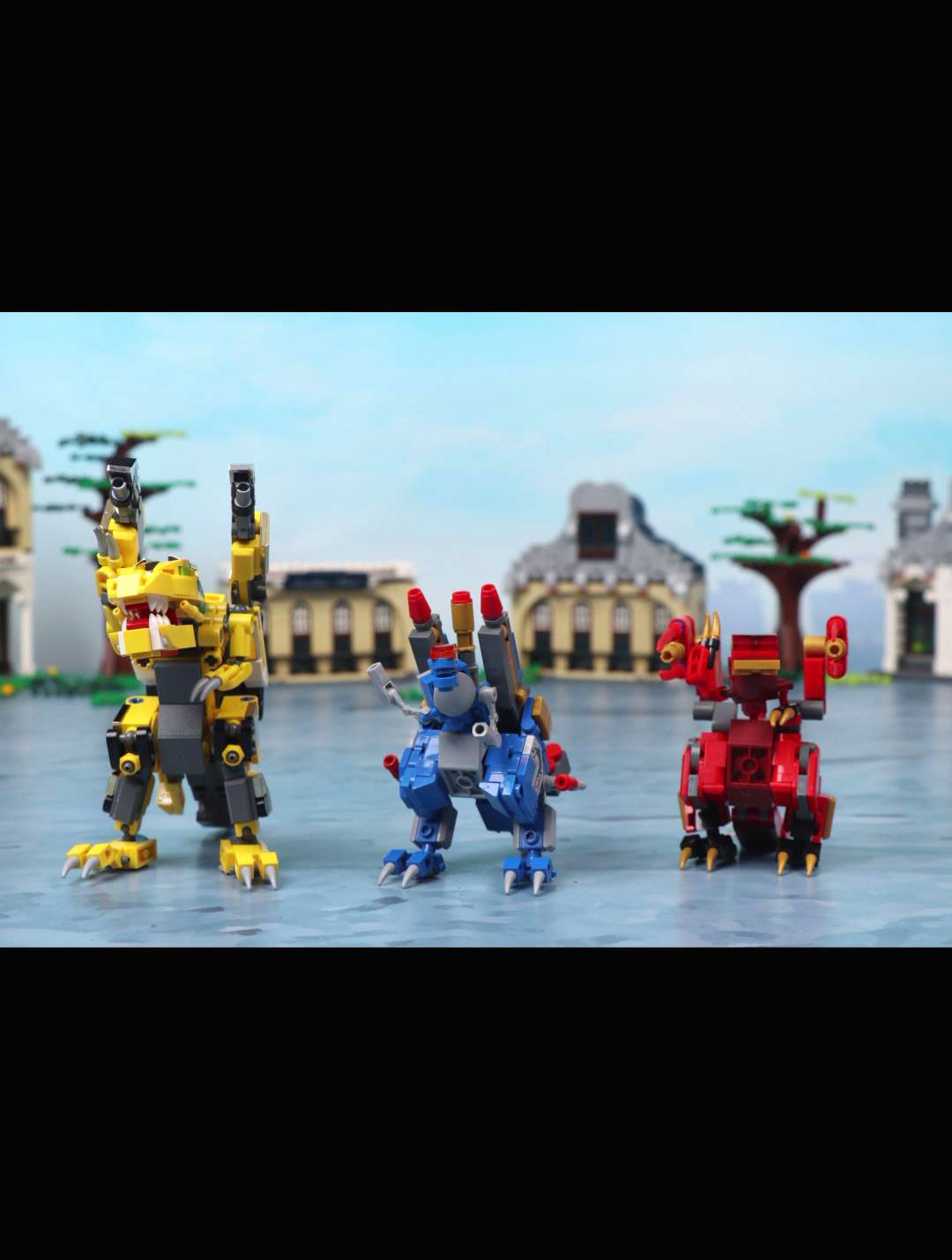 机兽魔方模仿运动健将!「定格动画」-度小视