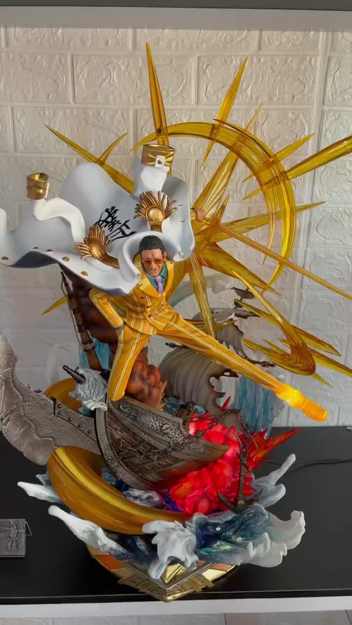 海贼王手办黄猿雕塑