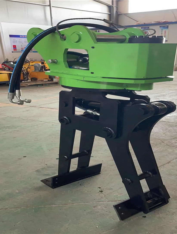 路沿石夹子 铺装搬运路边石夹子 路沿石专用抓石器-度小视