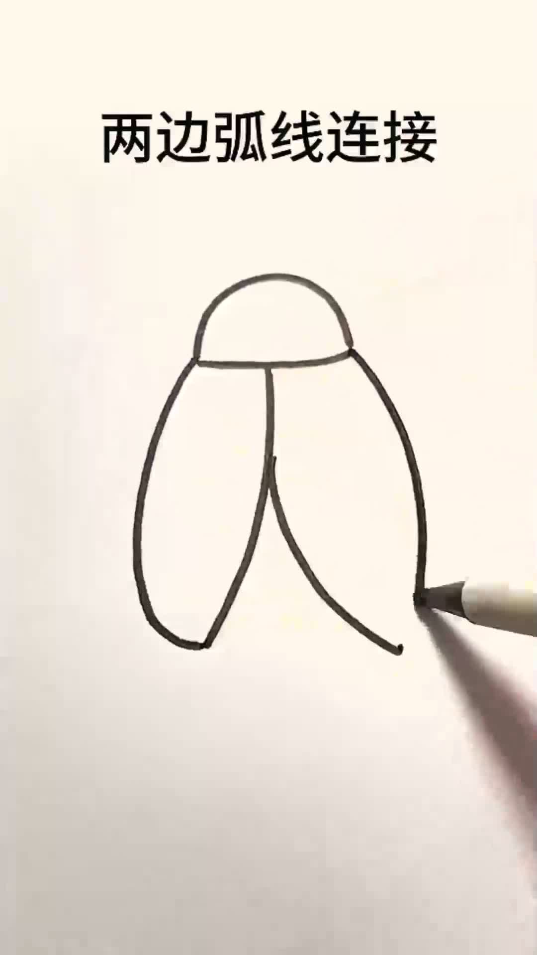 萤火虫这样画,秒会!一起学画画 简笔画 亲子简笔画 想画就画