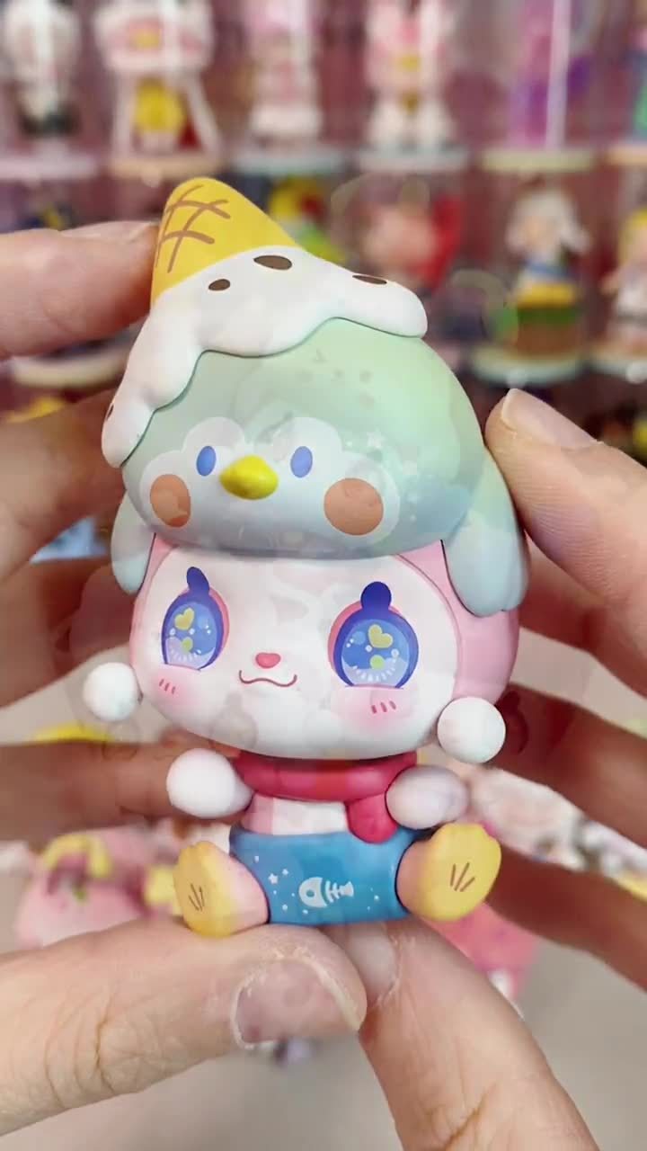 萌萌喵动物甜点系列盲盒带你走进下午茶party