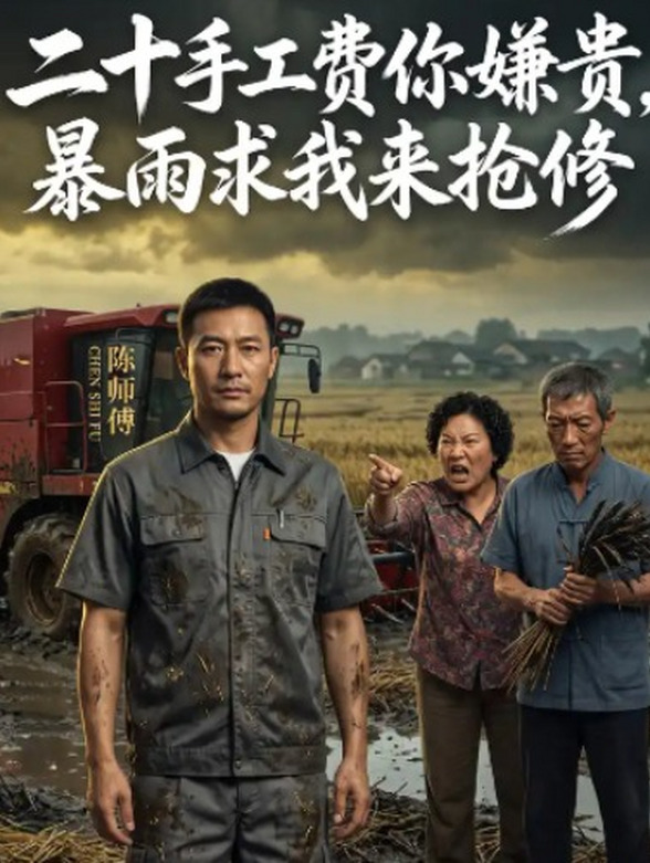 二十手工费你嫌贵，暴雨求我来抢修