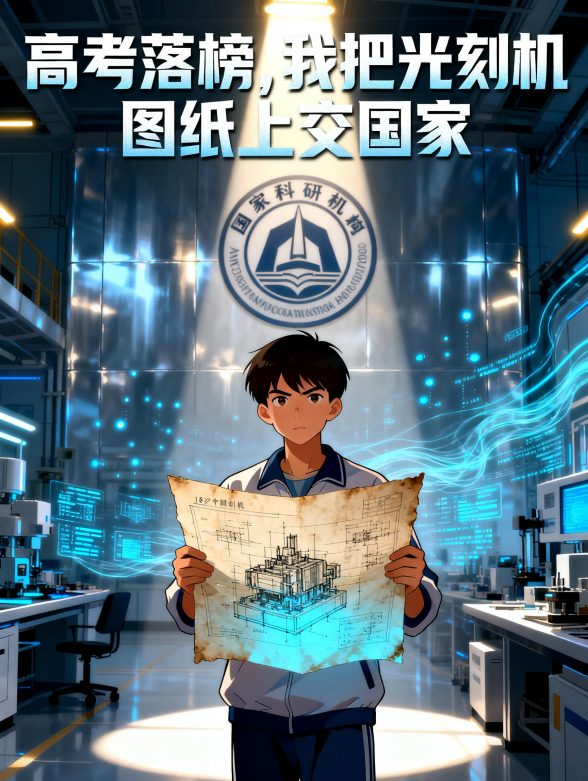 高考落榜，我把光刻机图纸上交国家
