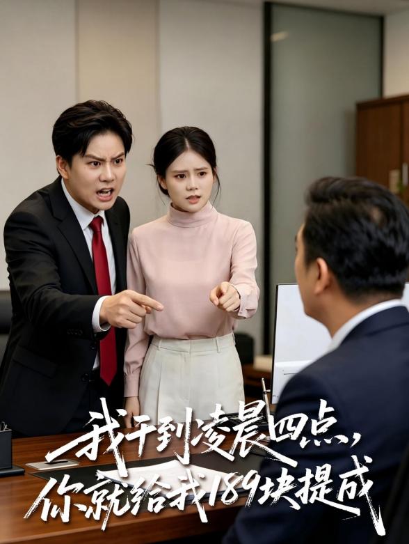 我干到凌晨四点，你就给我189块提成封面图