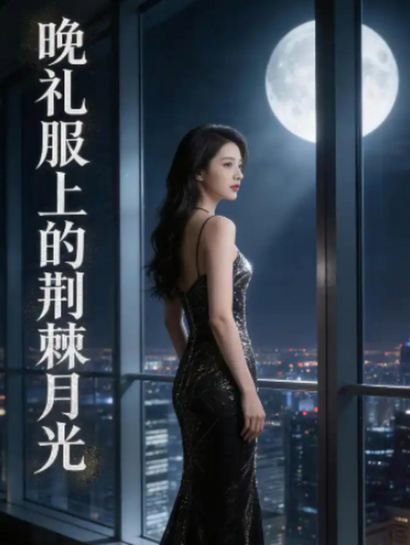晚礼服上的荆棘月光