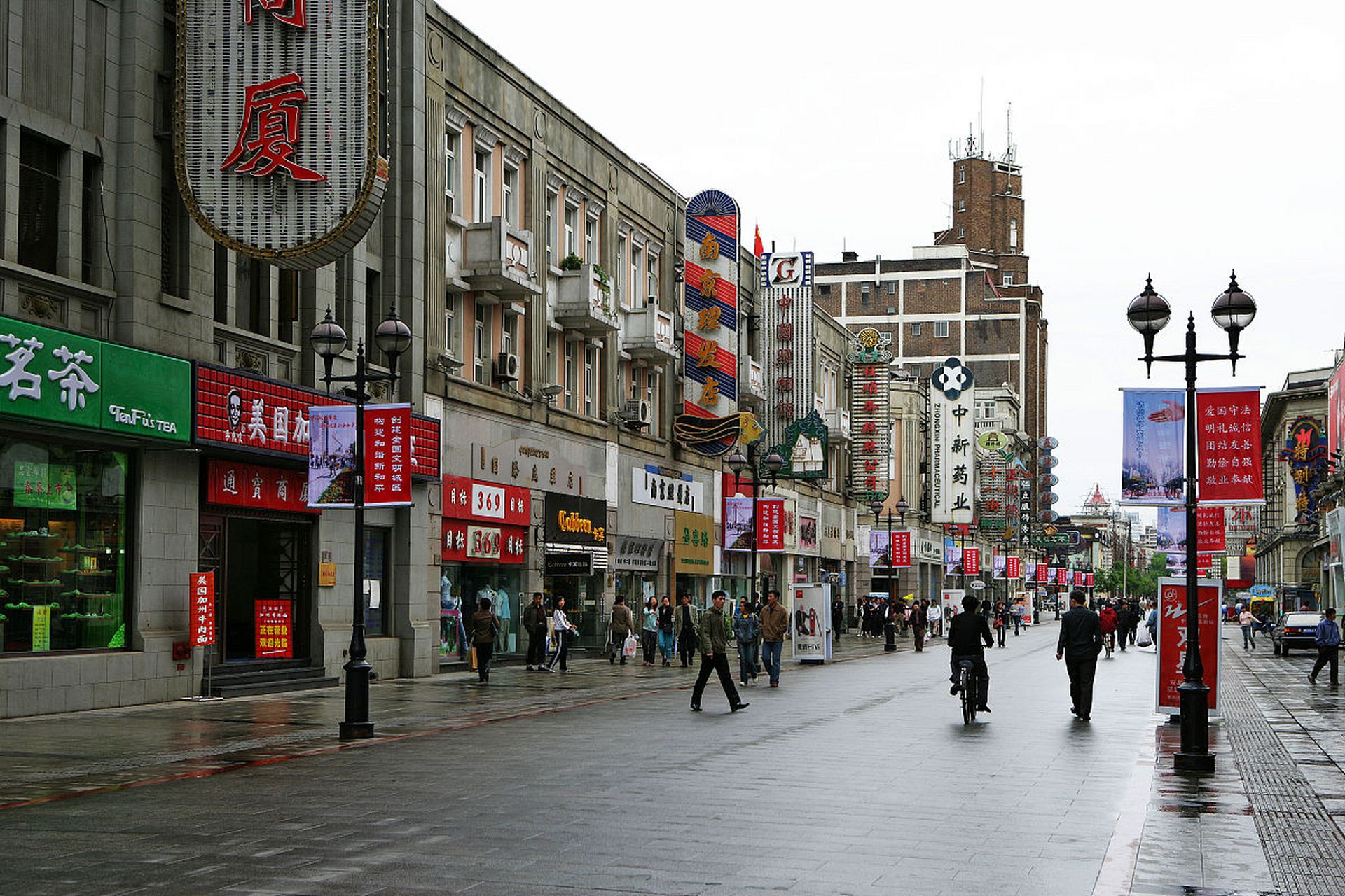 大连天津街改造图片