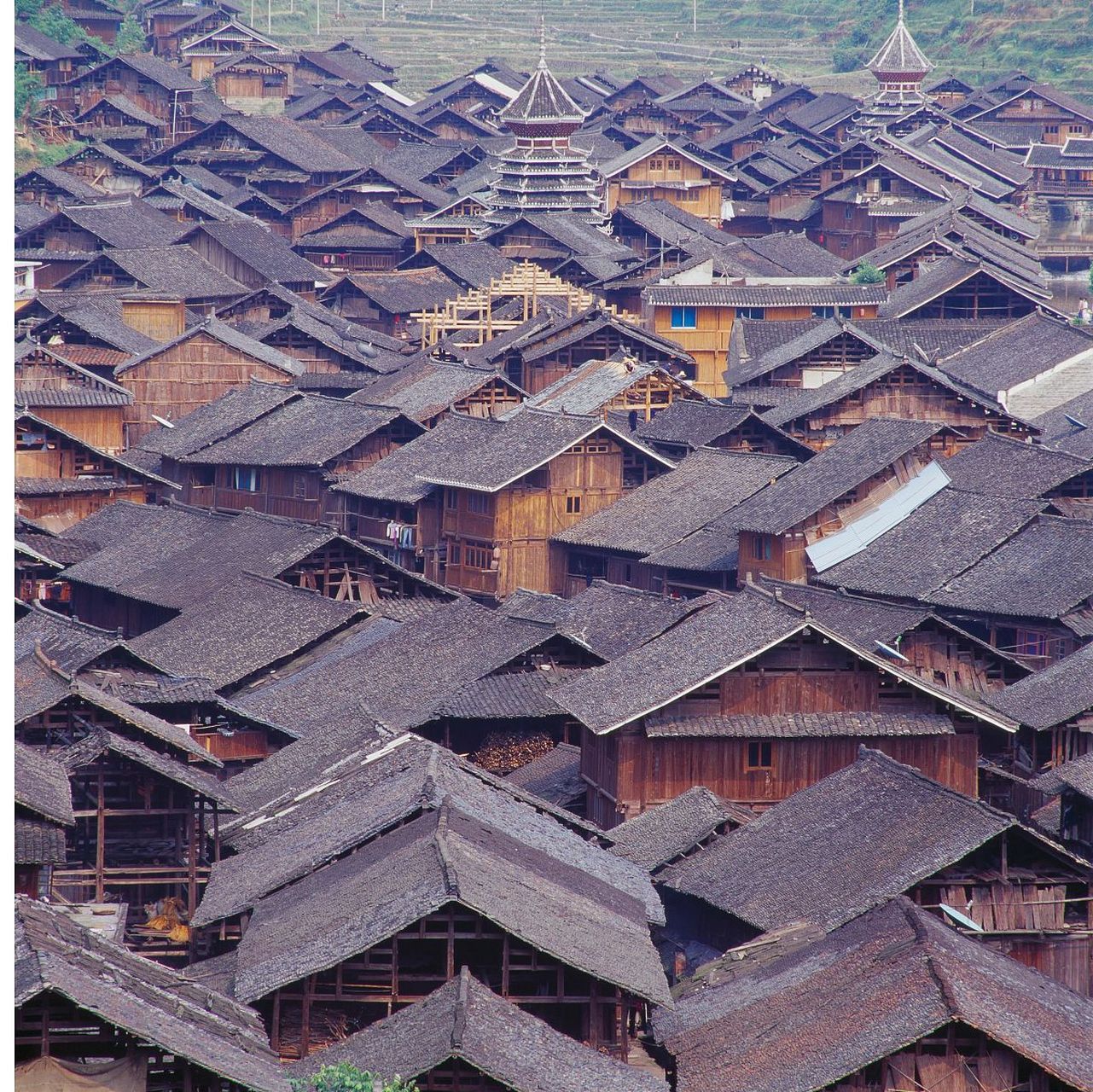 广西民族特色建筑图片