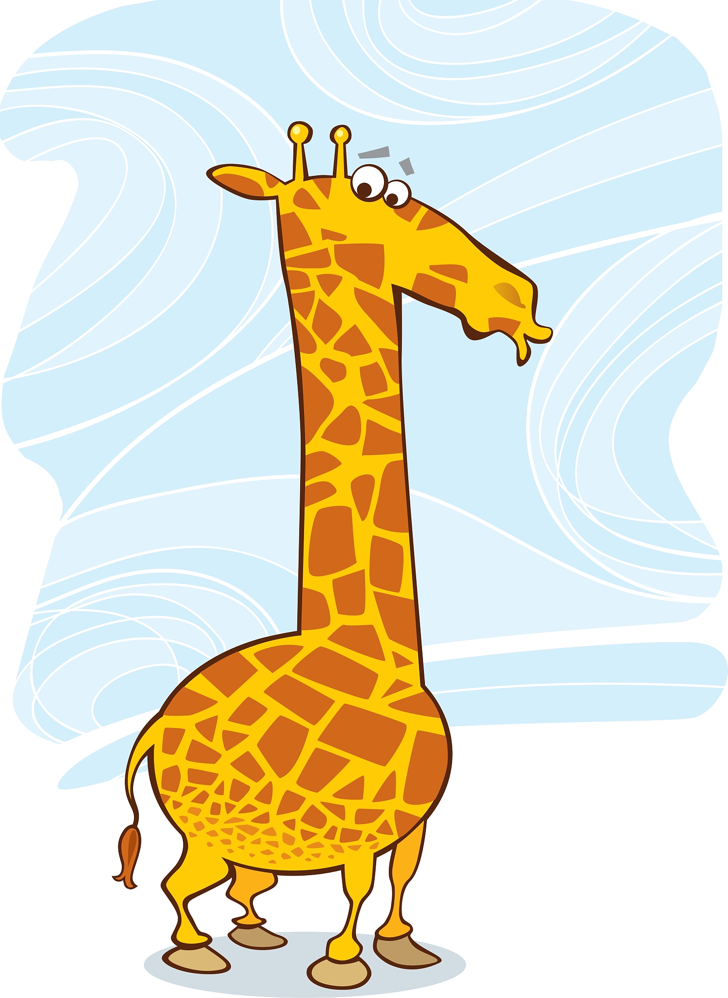 长颈鹿只需要睡4到6个小时,每次仅仅几分钟,就能充满活力地度过一天