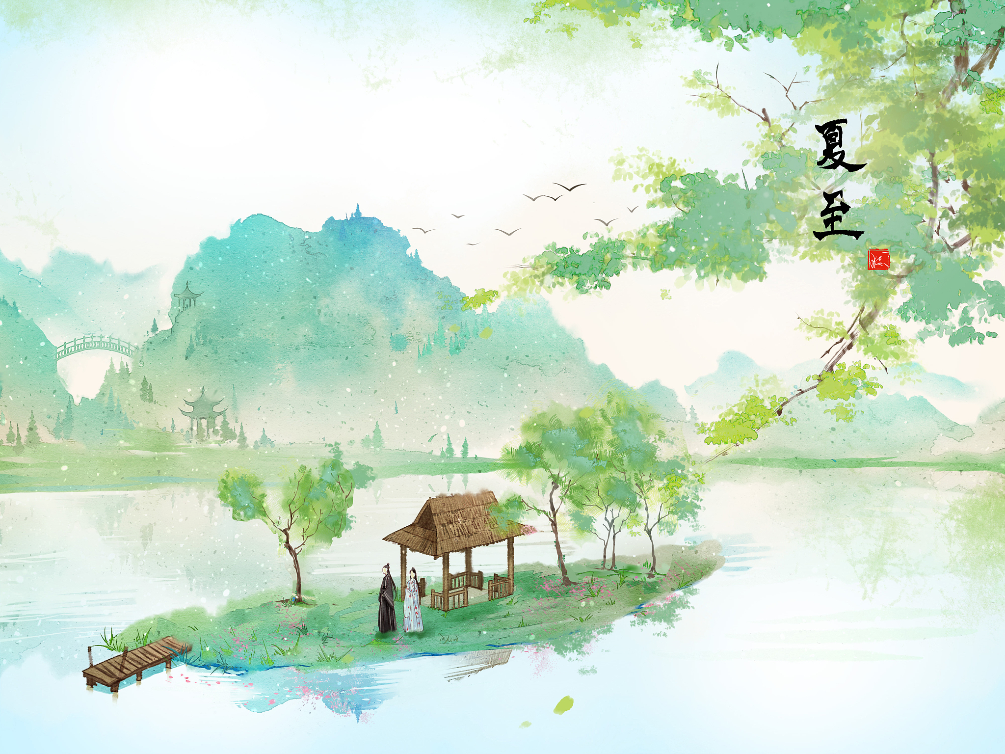 初夏@心海 岁序节季换.@乘物乘物游心的动态