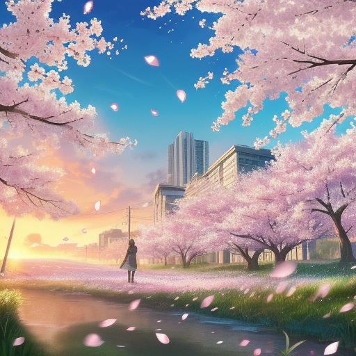 我们一起漫步在春日的樱花树下,听风轻语,看花瓣纷飞