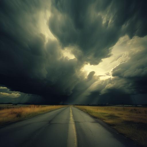 今天的天空似乎也跟着我一起不开心,乌云密布,压抑得让人喘不过气