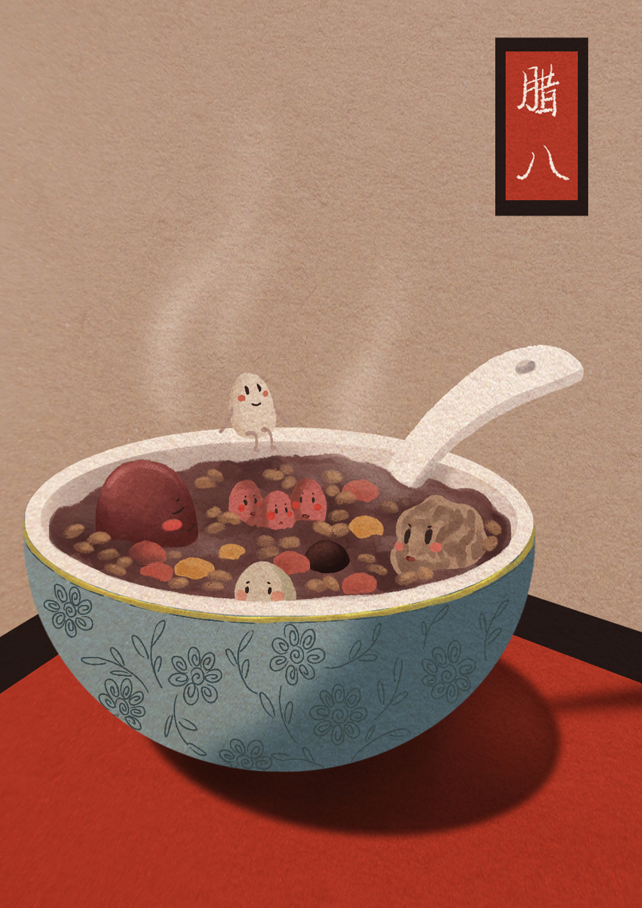 明天是腊八节,喝一碗热腾腾的腊八粥,暖心又暖胃